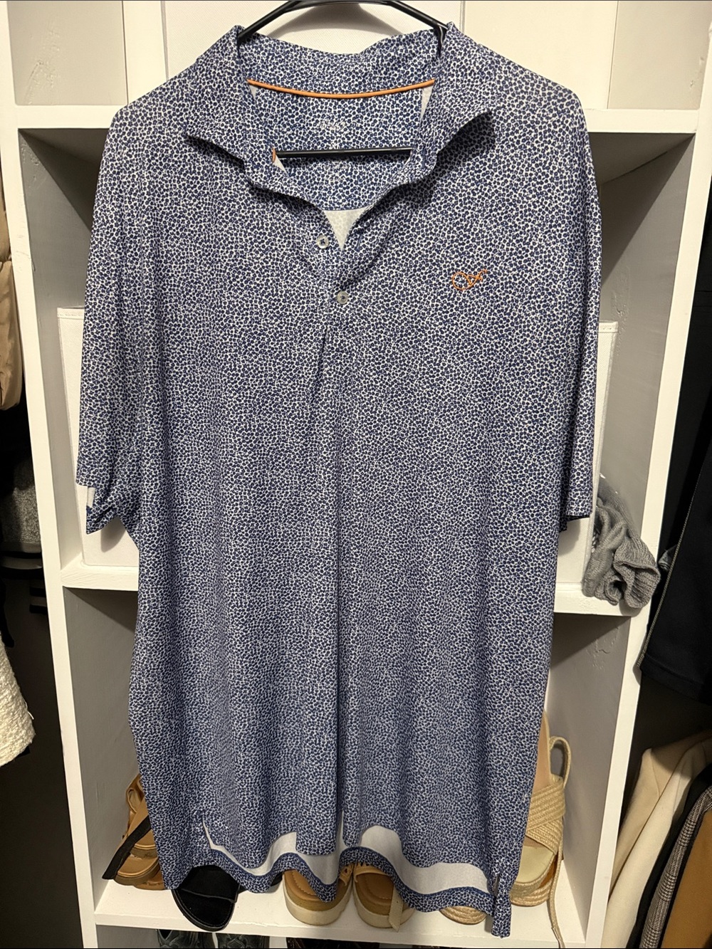 Johnnie-O Floral Golf Polo
